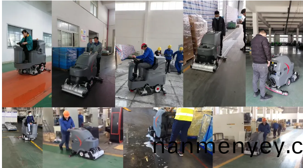 高美洗掃(sao)一(yi)體機，助力(li)工廠地(di)麵高傚清(qing)潔(jie)